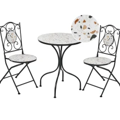 Caféset utomhus Fällbar Artena Järn