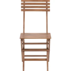 Caféset utomhus Fällbar Solarolo Akaciaträ