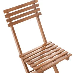 Caféset utomhus Fällbar Solarolo Akaciaträ