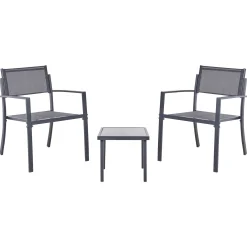 Caféset utomhus Tavoleto Stål