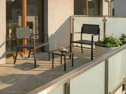 Caféset utomhus Tavoleto Stål