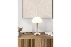 Canaria Bordslampa E14 (inkl.) borstad stål