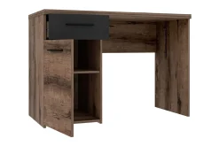 Cannop Skrivbord 110 cm med Förvaring Låda + Skåp