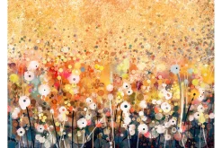 Canvastavla Abstract Yellow