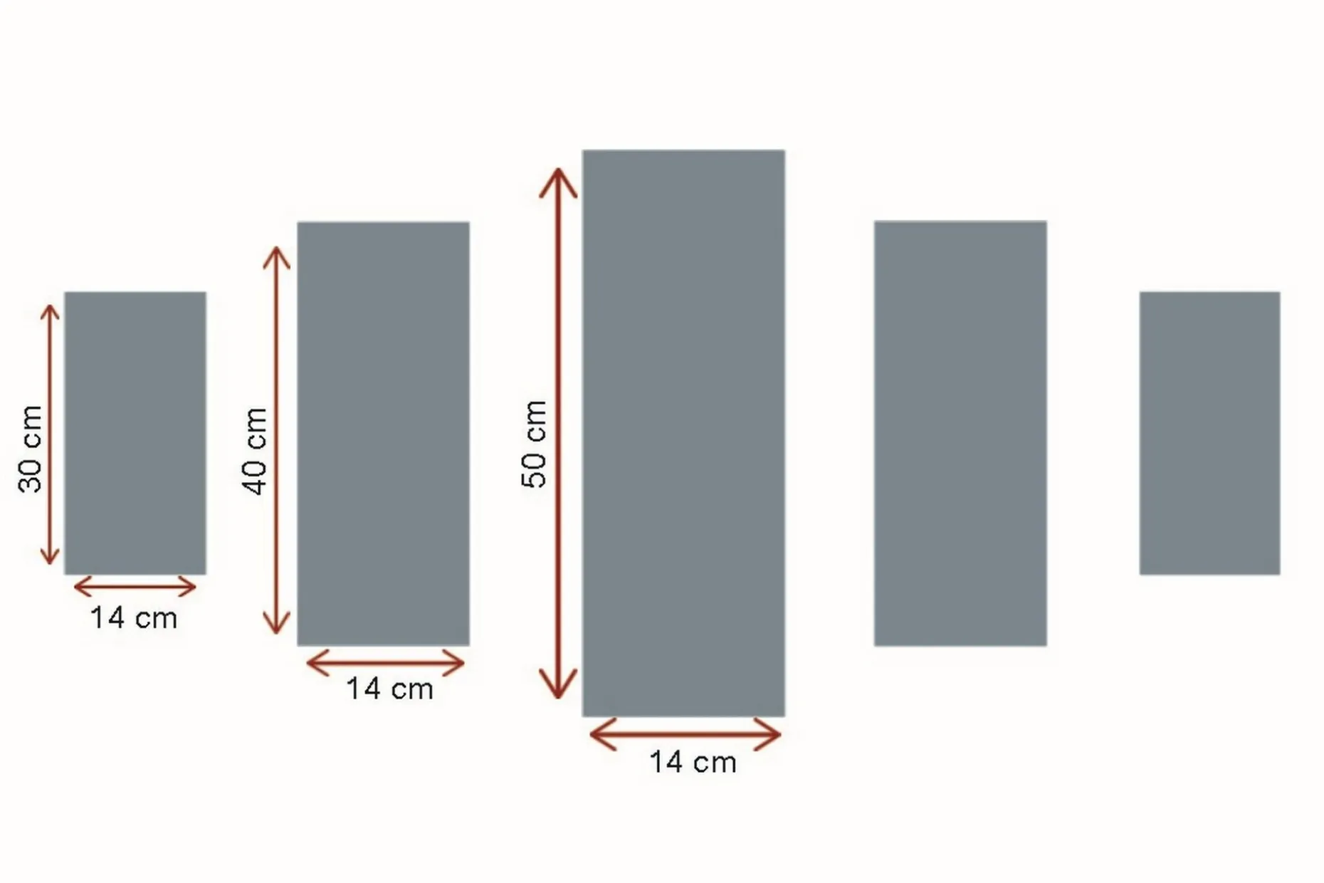 Canvastavla i 5 delar 82x50 cm - Fyrdelad tavla med ett träd som skiftar mellan årstiderna