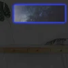 Canvastavla med LED-belysning - Stjärnhimmel med galaxer och stjärnor