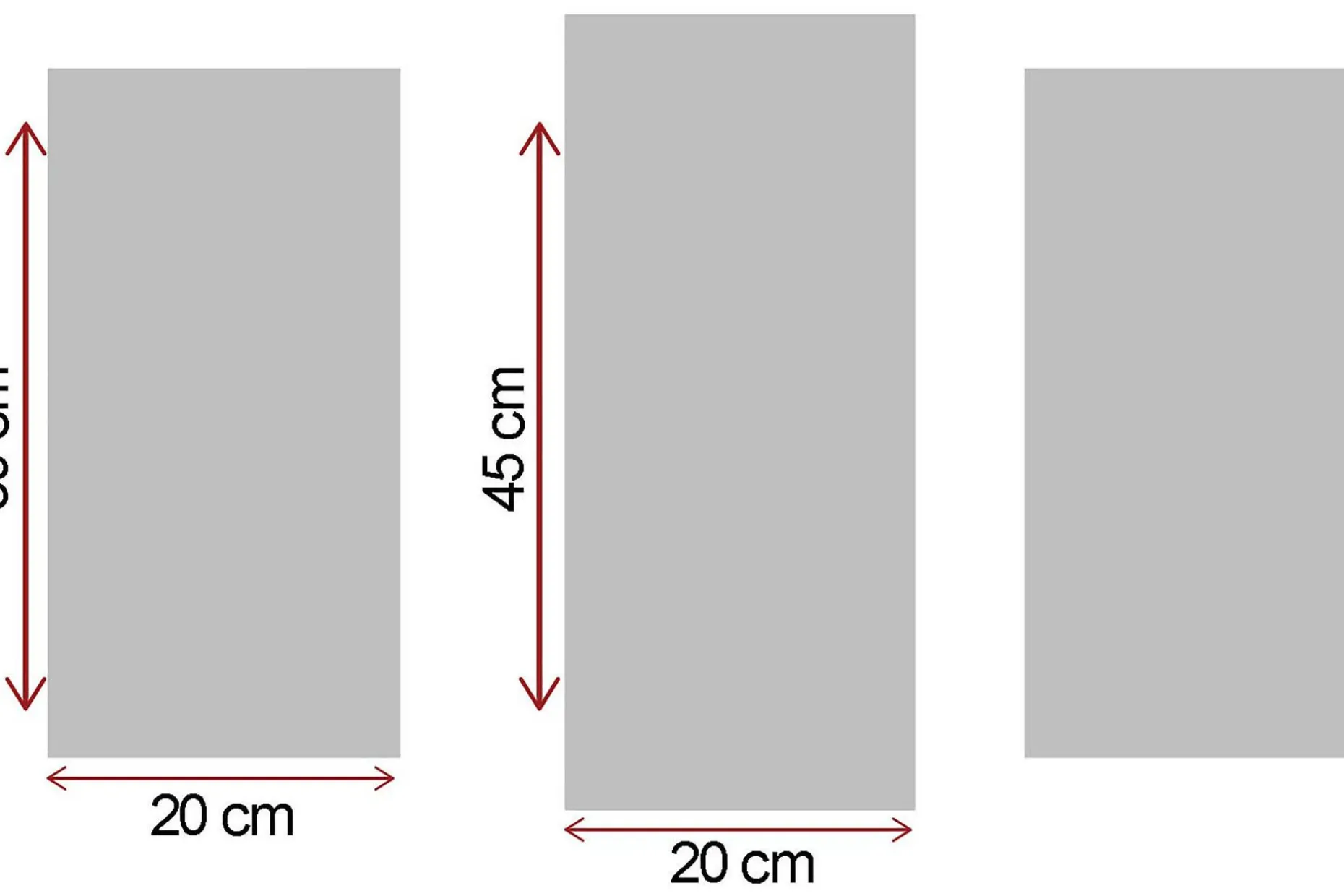 Canvastavla Scenic 3-pack Flerfärgad