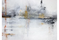 Canvastavla White Abstract