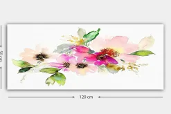 Canvastavla YTY Floral & Botanical Flerfärgad