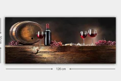 Canvastavla YTY Food & Beverage Flerfärgad