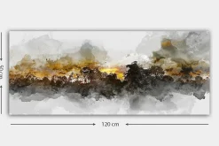 Canvastavla YTY Landscape & Nature Flerfärgad