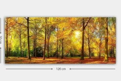 Canvastavla YTY Landscape & Nature Flerfärgad