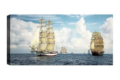 Canvastavla YTY Nautical & Beach Flerfärgad