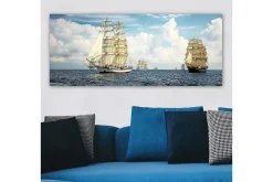 Canvastavla YTY Nautical & Beach Flerfärgad