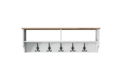 Caraway Hatthylla 120x22,2 cm Vit/Brun