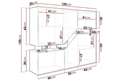 Carbost Highboard Anthracite
