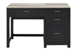 Carver Skrivbord 120 cm Svart