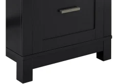 Carver Skrivbord 120 cm Svart