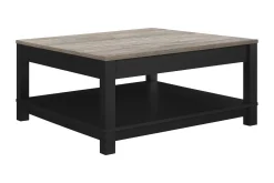 Carver Soffbord 90 cm Svart