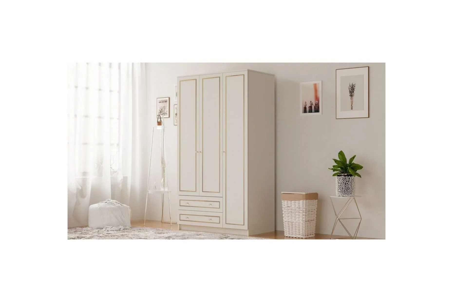 Carvo Garderob 105x180 cm