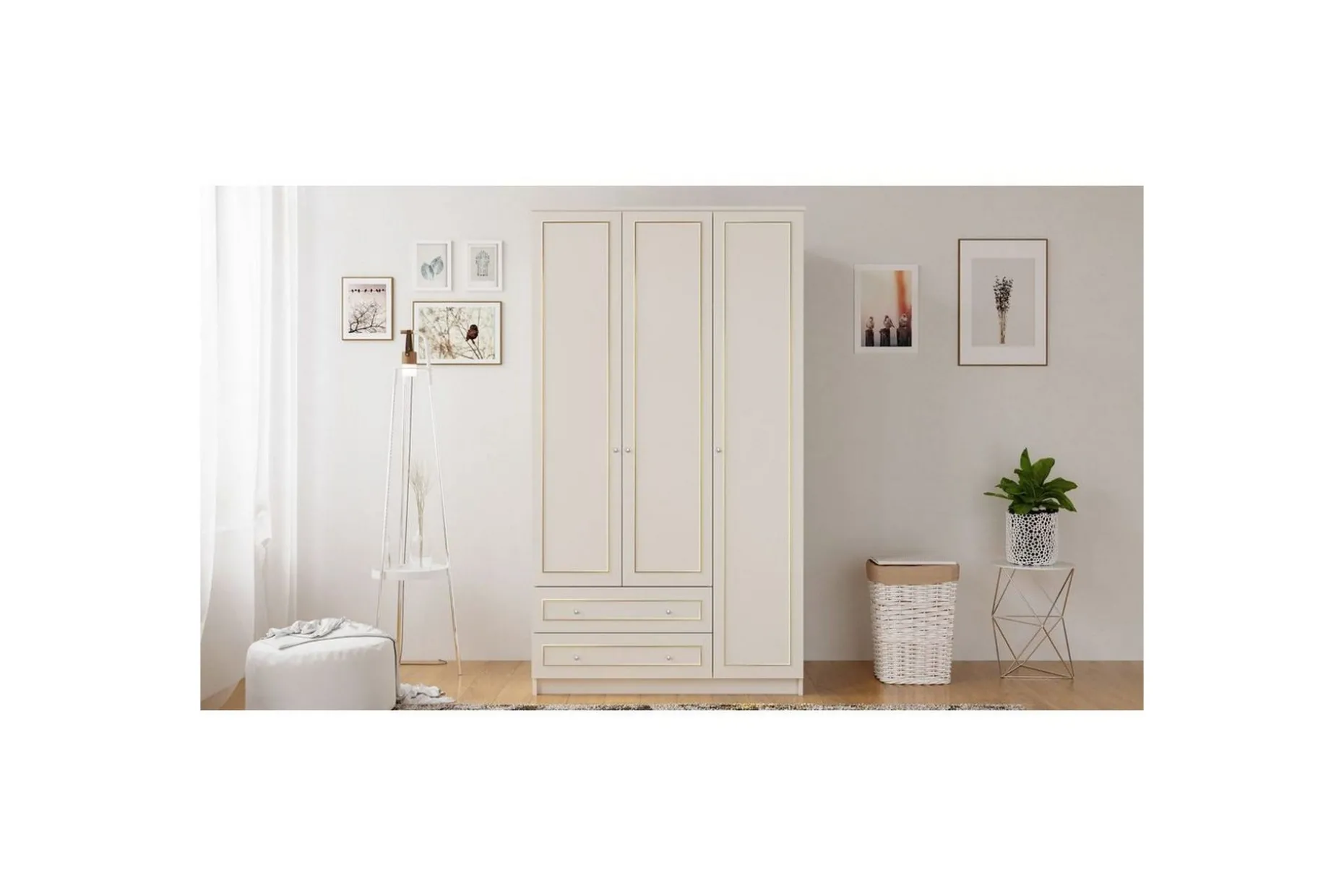 Carvo Garderob 105x180 cm
