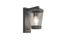 Cavado vägglampa E27 antracit rörelsessensor