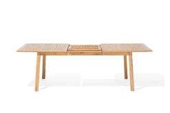 Cesana Trädgårdsmöbelset Med Utebord + 8 Utestolar+Schäslong 2 St