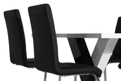 Cesi Matgrupp 140 cm med 4 Cibus Stol