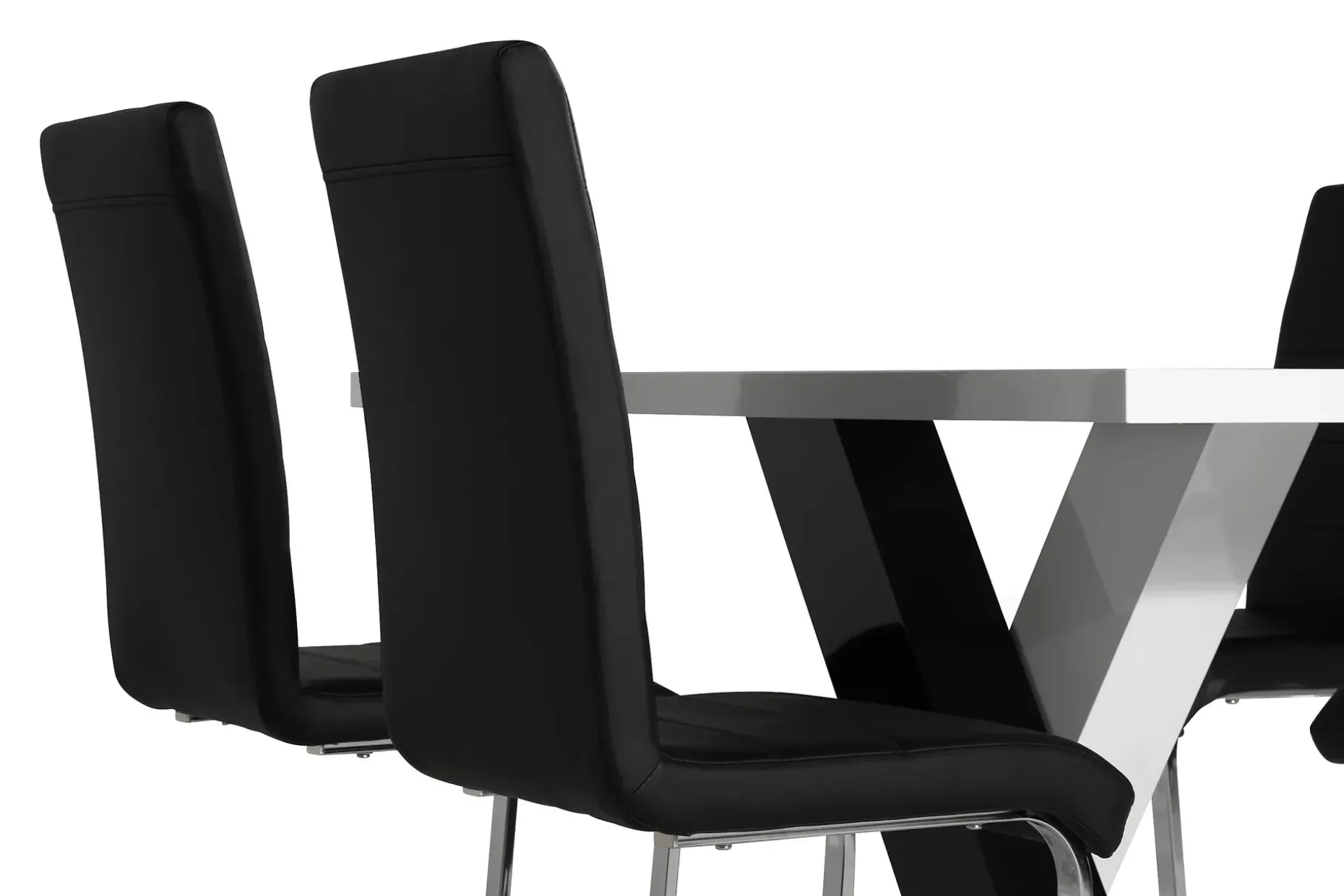 Cesi Matgrupp 140 cm med 4 Cibus Stol
