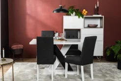 Cesi Matgrupp 140 cm med 4 Viktor Stol