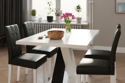 Cesi Matgrupp 140 cm med 4 Viktor Stol
