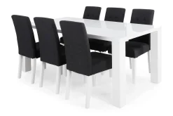 Cibus Matgrupp 180 cm med 6 Viktor Stol