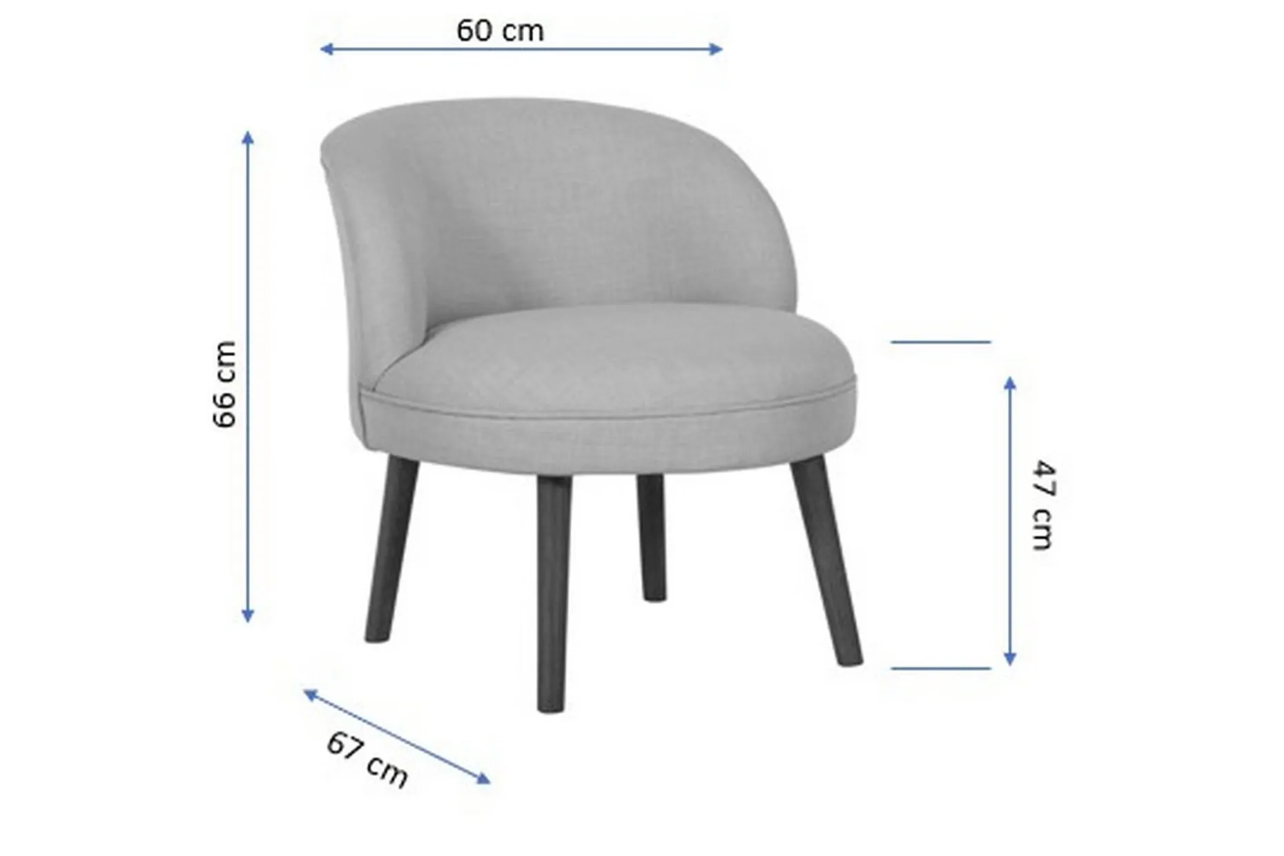 Ciraulo Fåtölj med Armstöd