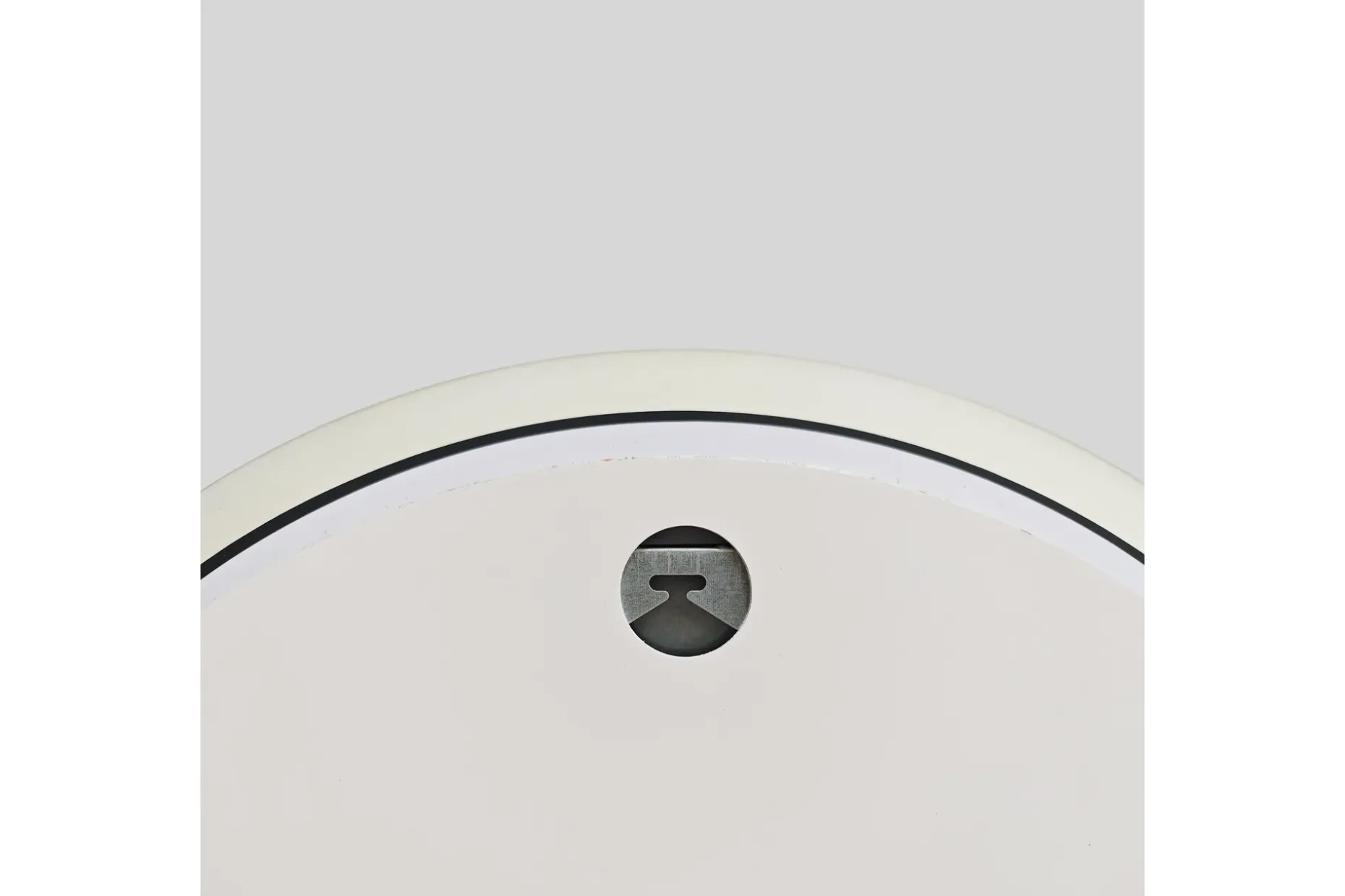 Clas Rund Badrumsspegel med LED-belysning 120 cm