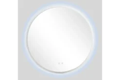 Clas Rund Badrumsspegel med LED-belysning 120 cm