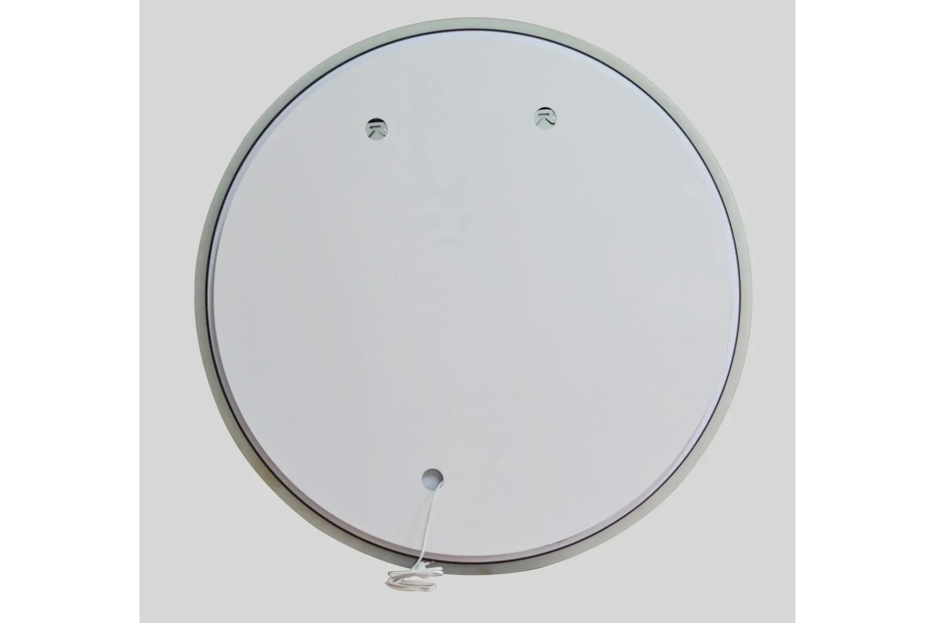 Clas Rund Badrumsspegel med LED-belysning 120 cm