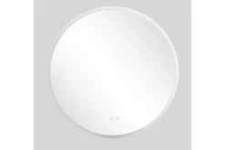Clas Rund Badrumsspegel med LED-belysning 120 cm
