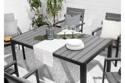 Como Trädgårdsmöbelset Med Utebord+6 Utestolar