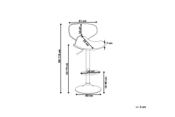 Conway Barstol 41 cm
