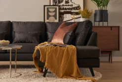 Copenhagen Compact 4-sits Högervänd U-formad Large Soffa med Divan och Schäslong i Sammet
