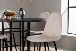 Copenhagen Matgrupp 115 cm Rund med 4 Polar stolar