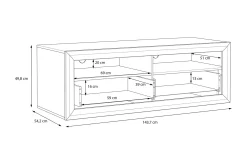Corlius Tv-bänk 144 cm
