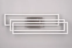 Corso LED Plafond borstad stål