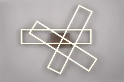 Corso LED Plafond borstad stål