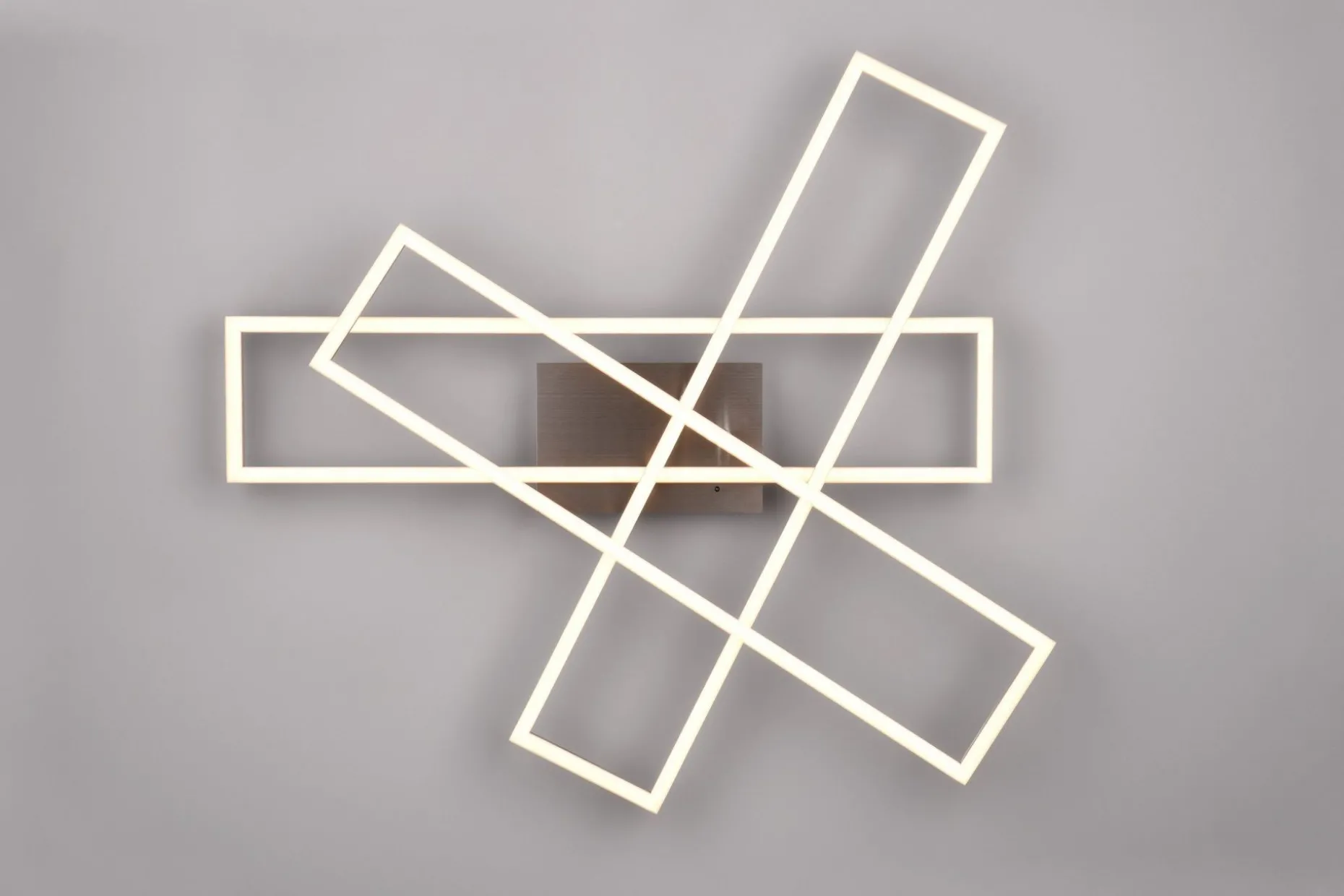 Corso LED Plafond borstad stål