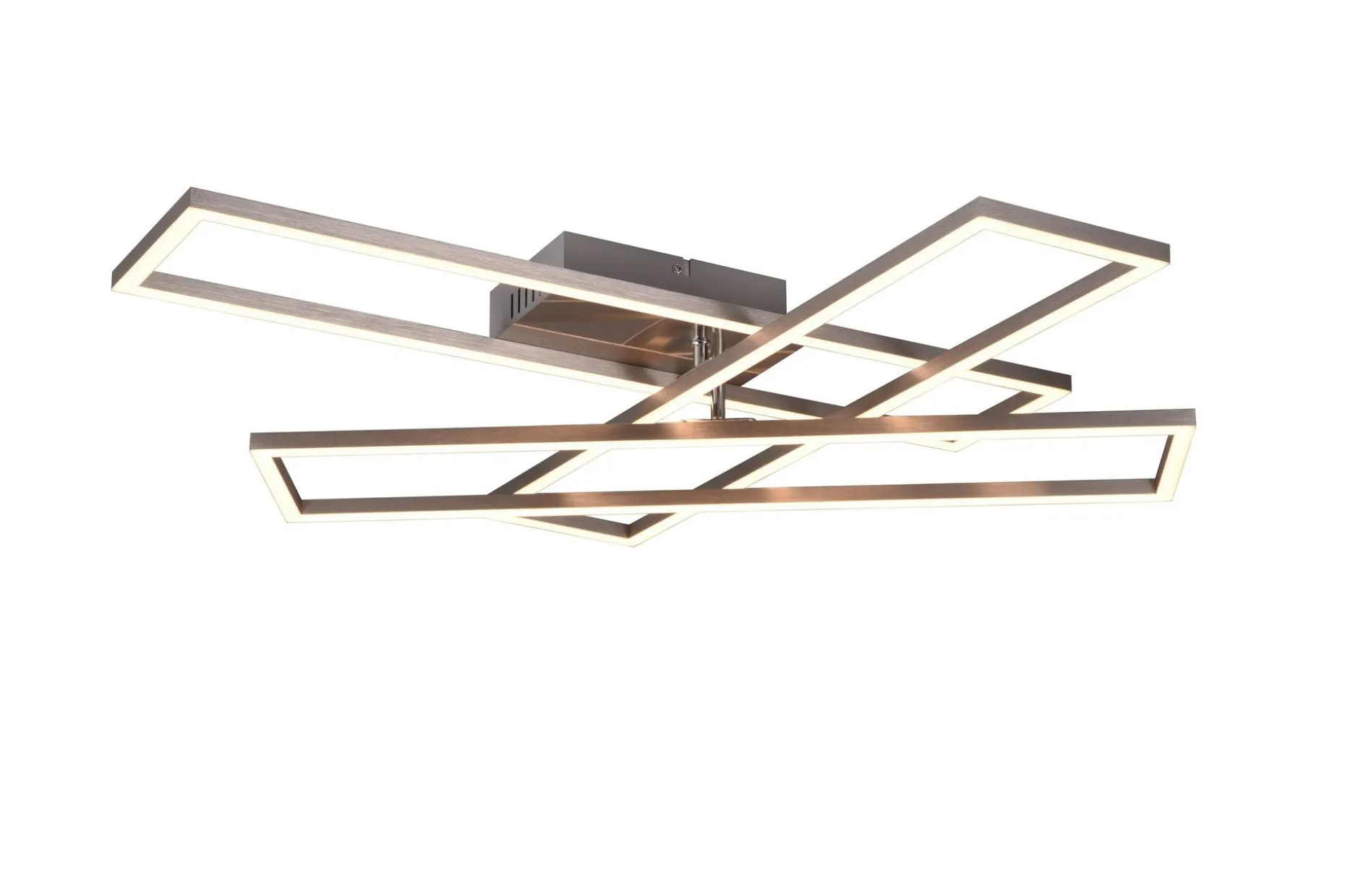 Corso LED Plafond borstad stål