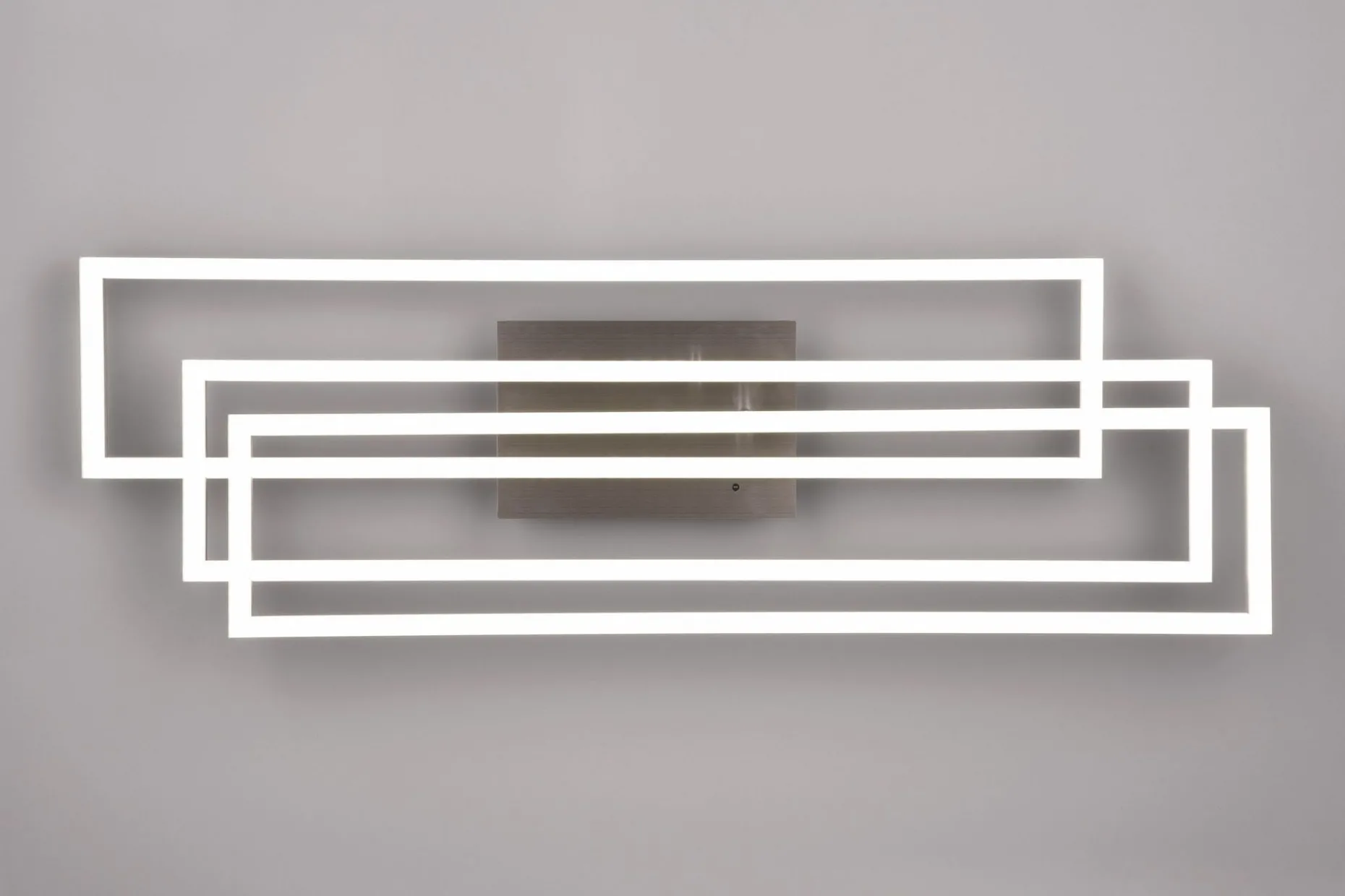 Corso LED Plafond borstad stål