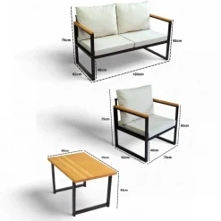 Cove 5-sits Soffgrupp Utomhus