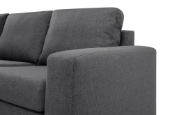 Crazy Limited Edition 4-sits Vänstervänd L-formad Schäslongsoffa i Tyg