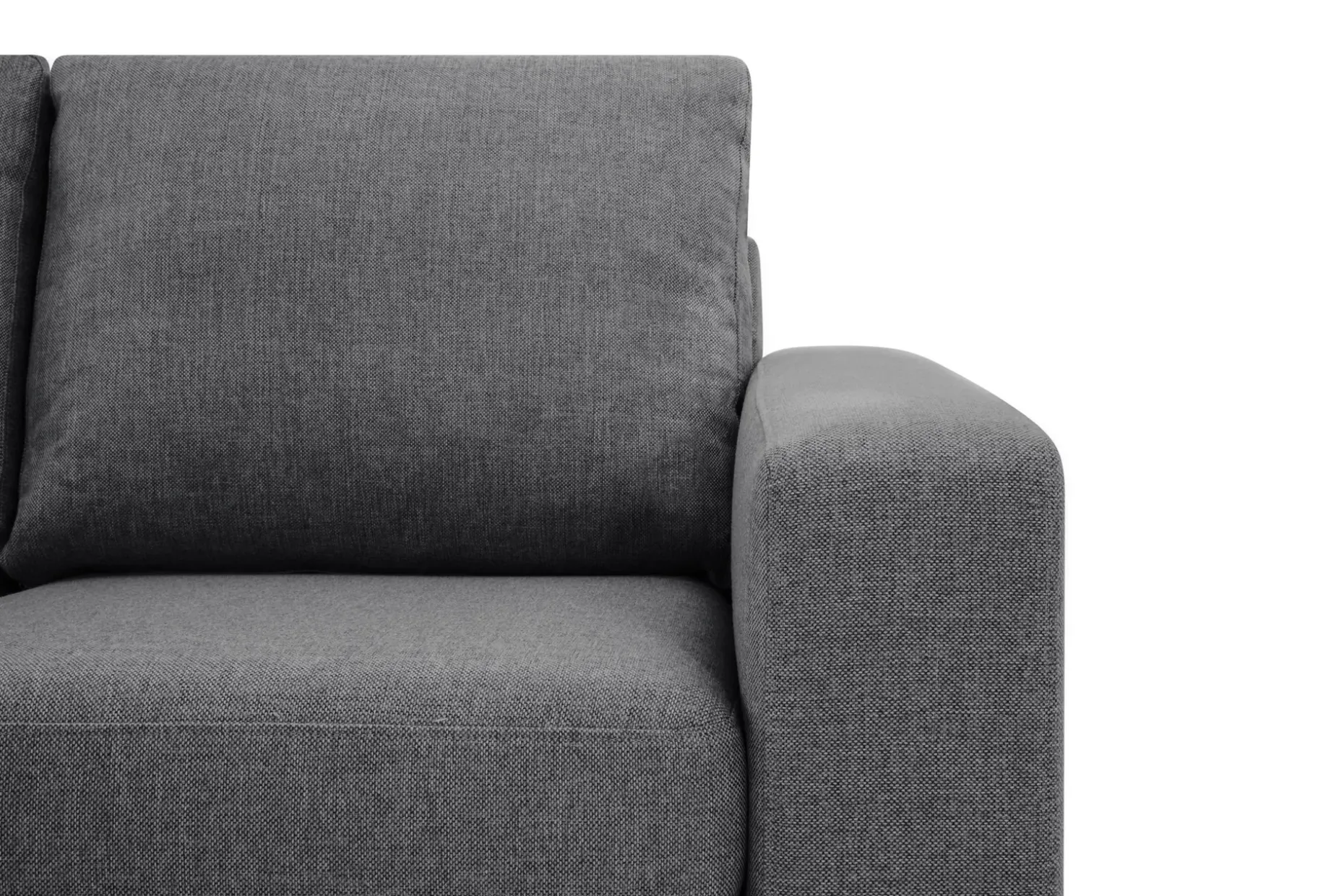Crazy Limited Edition 4-sits Vänstervänd L-formad Schäslongsoffa i Tyg